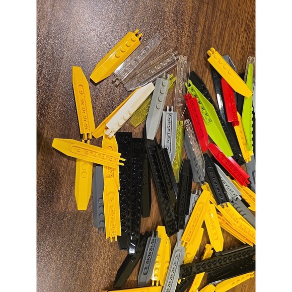 Large Lot‎ Vintage Lego Rotor Blade Lot - Different sizes and colors (see pics) - Picture 2 of 4